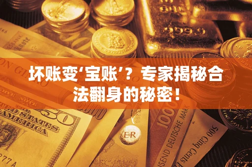 北京坏账变‘宝账’？专家揭秘合法翻身的秘密！