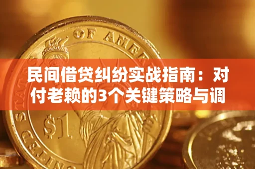 北京民间借贷纠纷实战指南：对付老赖的3个关键策略与调解盲区解析