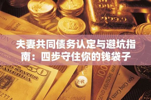 北京夫妻共同债务认定与避坑指南：四步守住你的钱袋子