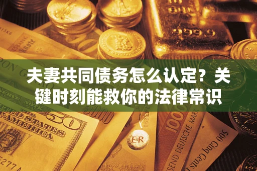 北京夫妻共同债务怎么认定？关键时刻能救你的法律常识