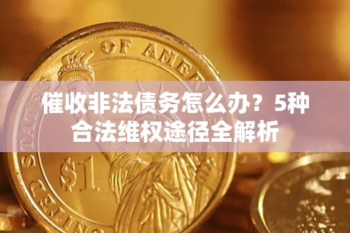 北京催收非法债务怎么办？5种合法维权途径全解析