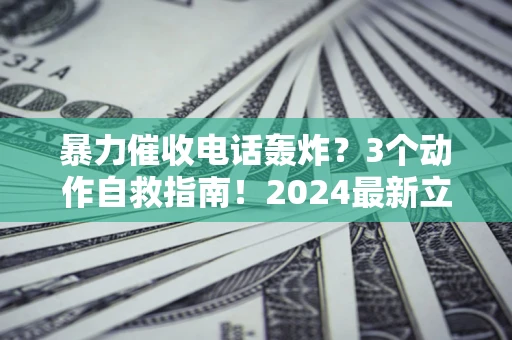 北京暴力催收电话轰炸？3个动作自救指南！2024最新立案标准全解析