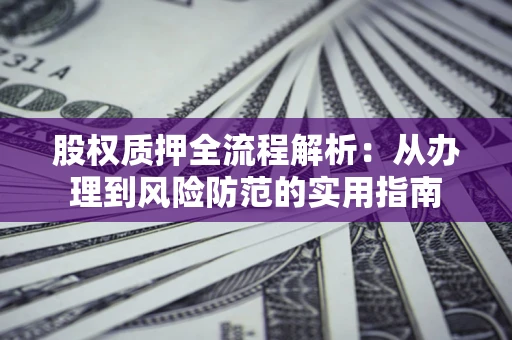 北京股权质押全流程解析：从办理到风险防范的实用指南