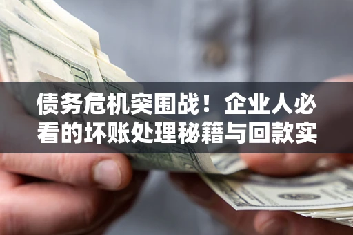 北京债务危机突围战！企业人必看的坏账处理秘籍与回款实战指南